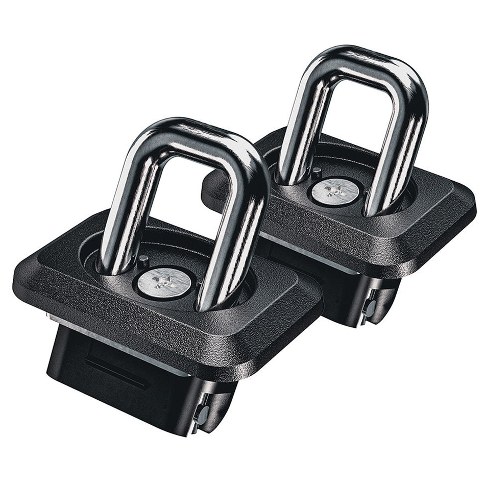 Retractable Inner Bed Corner Anchors for Ram Trucks