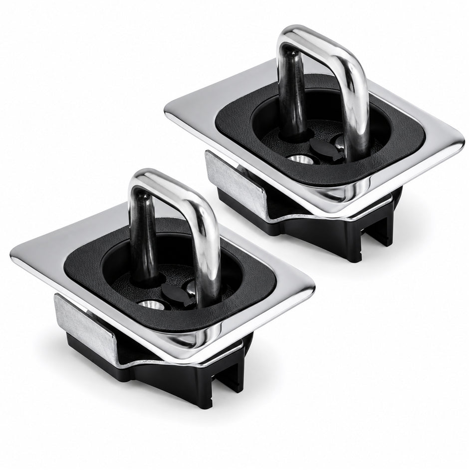 Flush Fit Tie Down Anchors for Ram, Tundra & More, 2-Pk