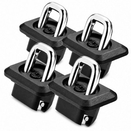 4 Inner Bed Tie Down Anchors for Chevy & GMC Trucks