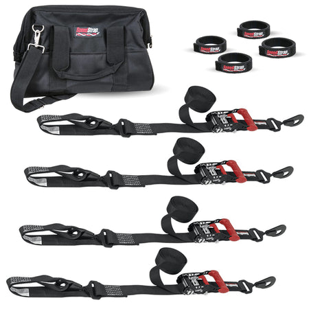 UTV Ratchet Tie-Down Kit, 1.5" x 10', 4,000 lb Rated